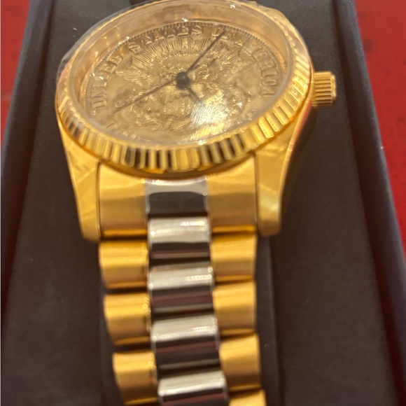 Bradford exchange 1849 Eagle proof men’s watch - Picture 2 of 5